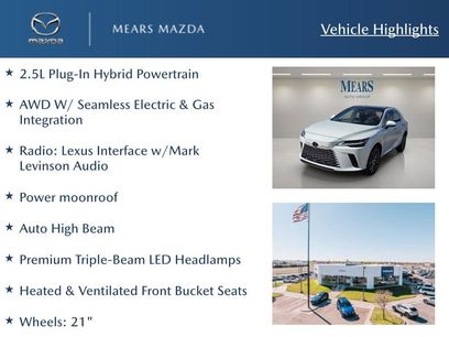 Used 2024 Lexus RX 450h AWD w/ Luxury Package