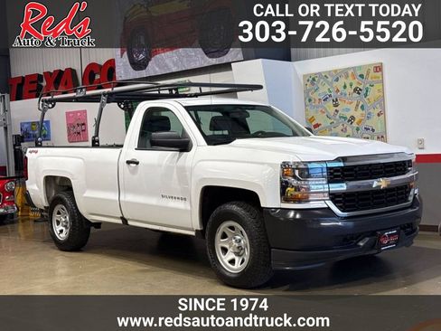 Used 2018 Chevrolet Silverado 1500 W/T w/ Trailering Package AWD/4WD image 1