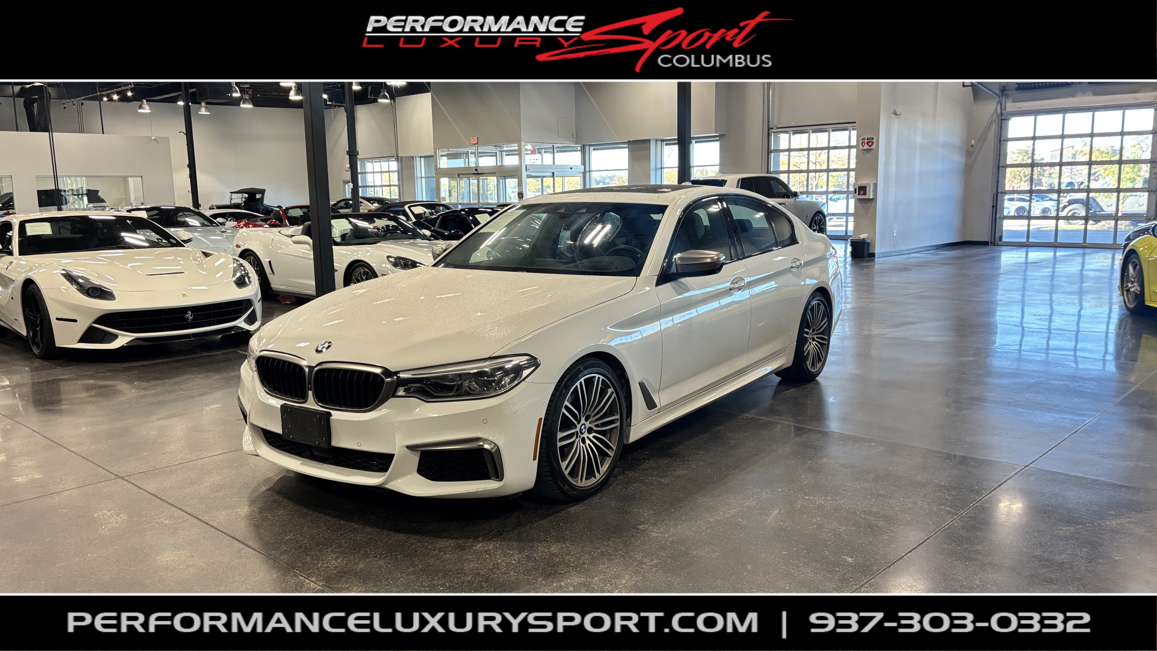 Used 2018 BMW M550i xDrive AWD/4WD image 1