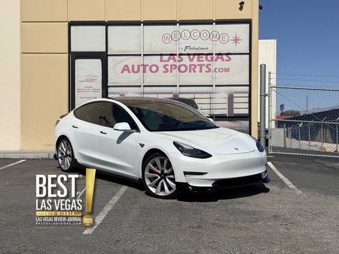 Used 2018 Tesla Model 3 Performance AWD/4WD image 1