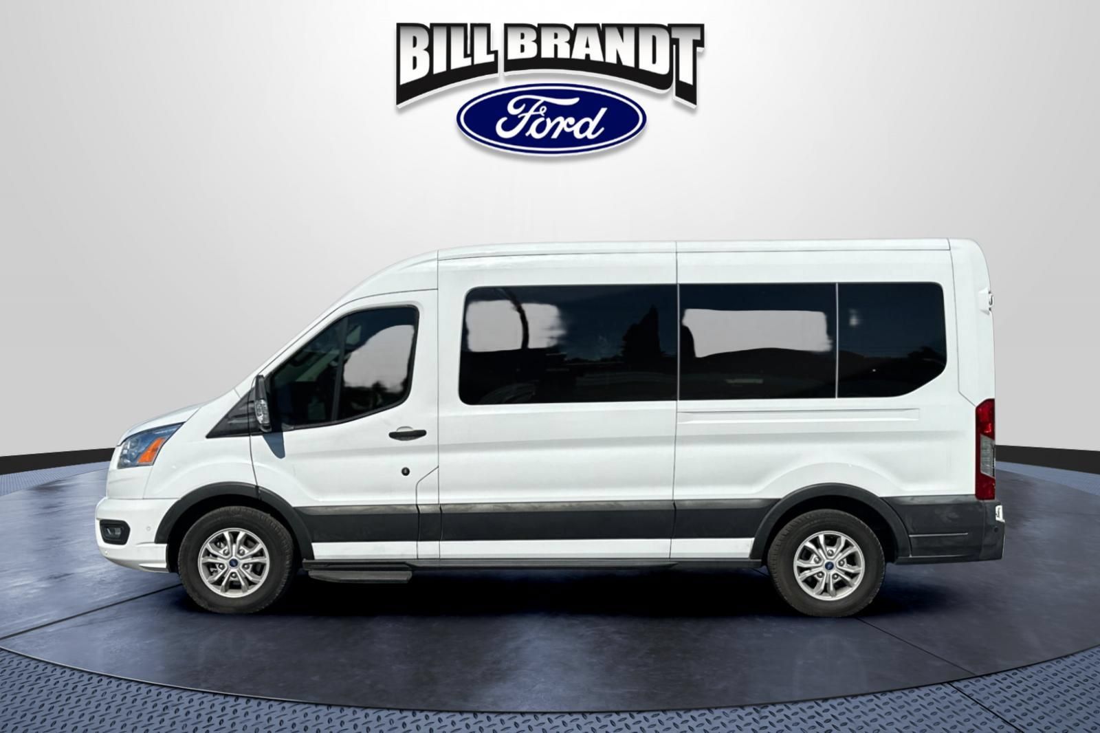 Certified 2021 Ford Transit 350 148 Medium Roof Wagon RWD image 6