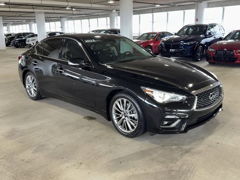 Used 2023 INFINITI Q50 Luxe w/ Cargo Package image 2