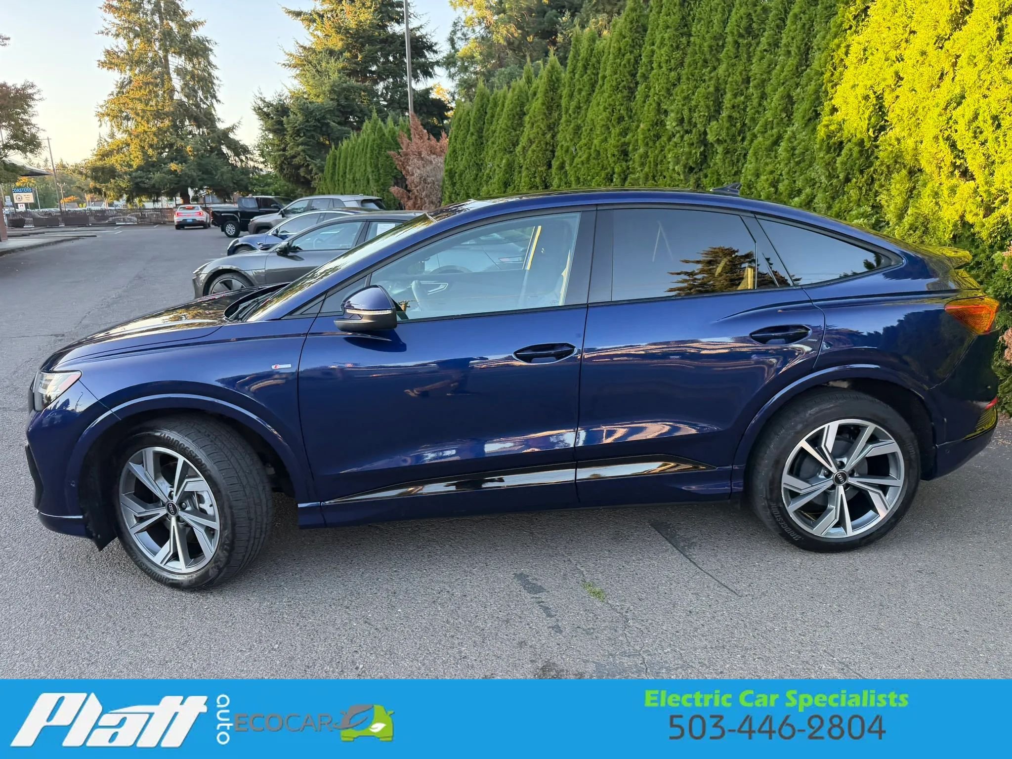 Used 2023 Audi Q4 e-tron Prestige w/ Black Optic Package AWD/4WD image 5