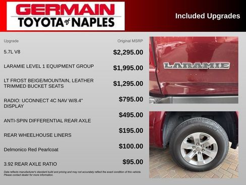 Used 2021 RAM 1500 Laramie RWD image 4