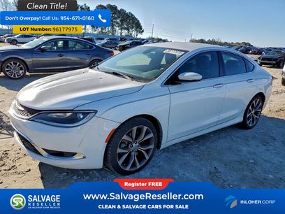 Used 2016 Chrysler 200 C