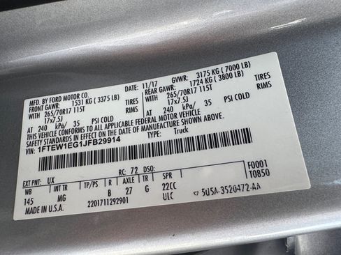 Used 2018 Ford F150 XLT AWD/4WD image 16