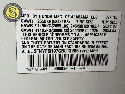 Used 2016 Honda Pilot Touring image 28