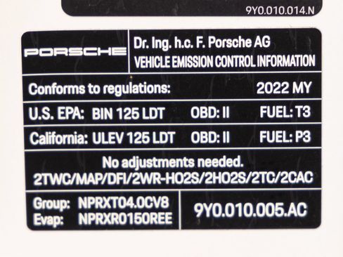 Certified 2022 Porsche Cayenne Turbo GT AWD/4WD image 37