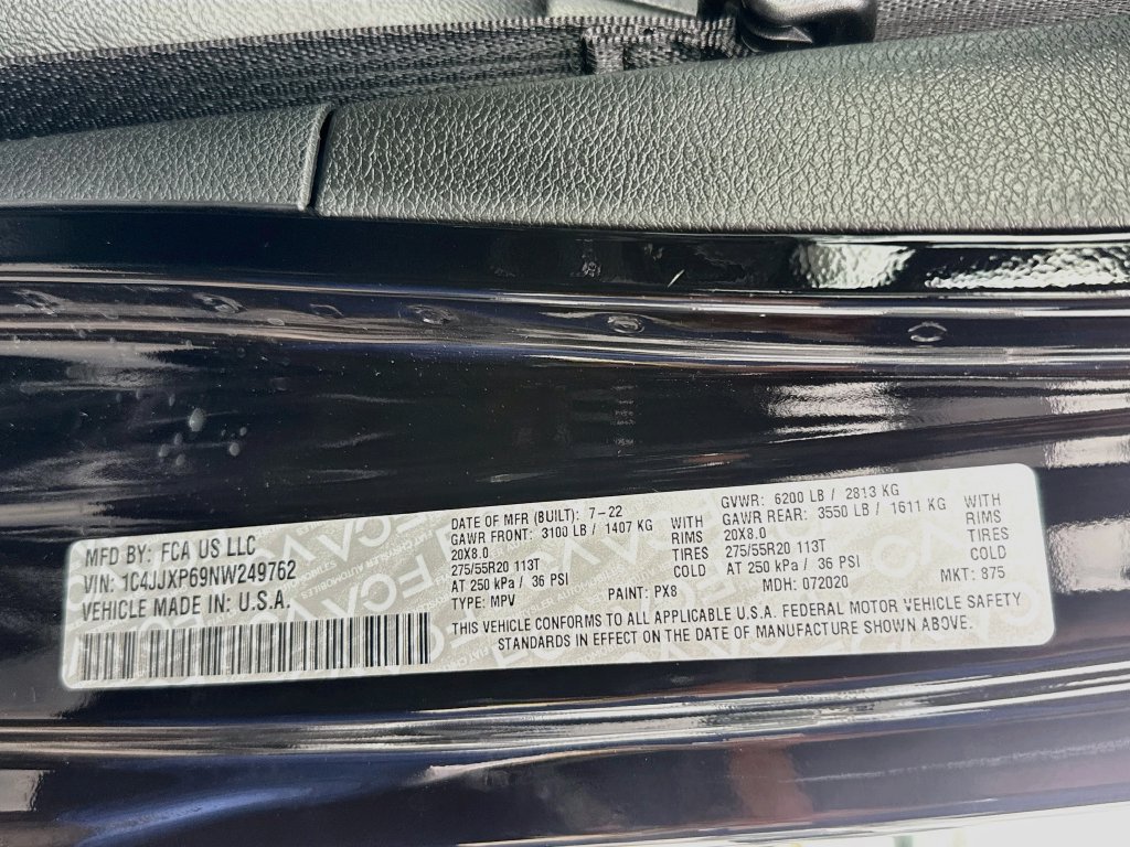 Certified 2022 Jeep Wrangler Unlimited Sahara AWD/4WD image 35