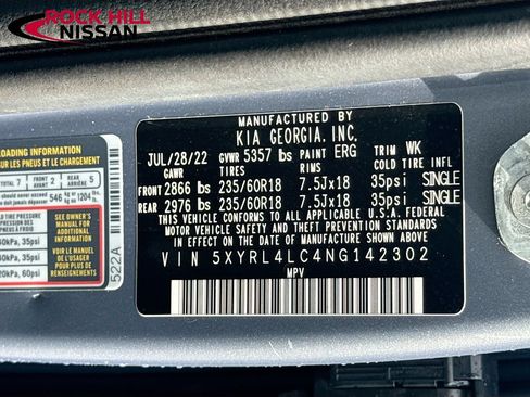 Used 2022 Kia Sorento S FWD image 36