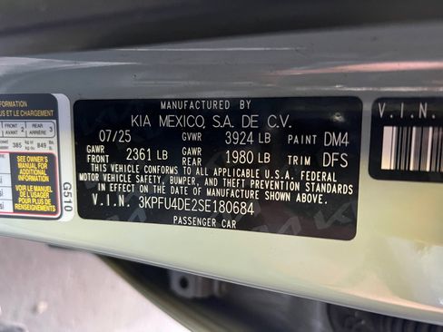 Used 2025 Kia K4 EX FWD image 18
