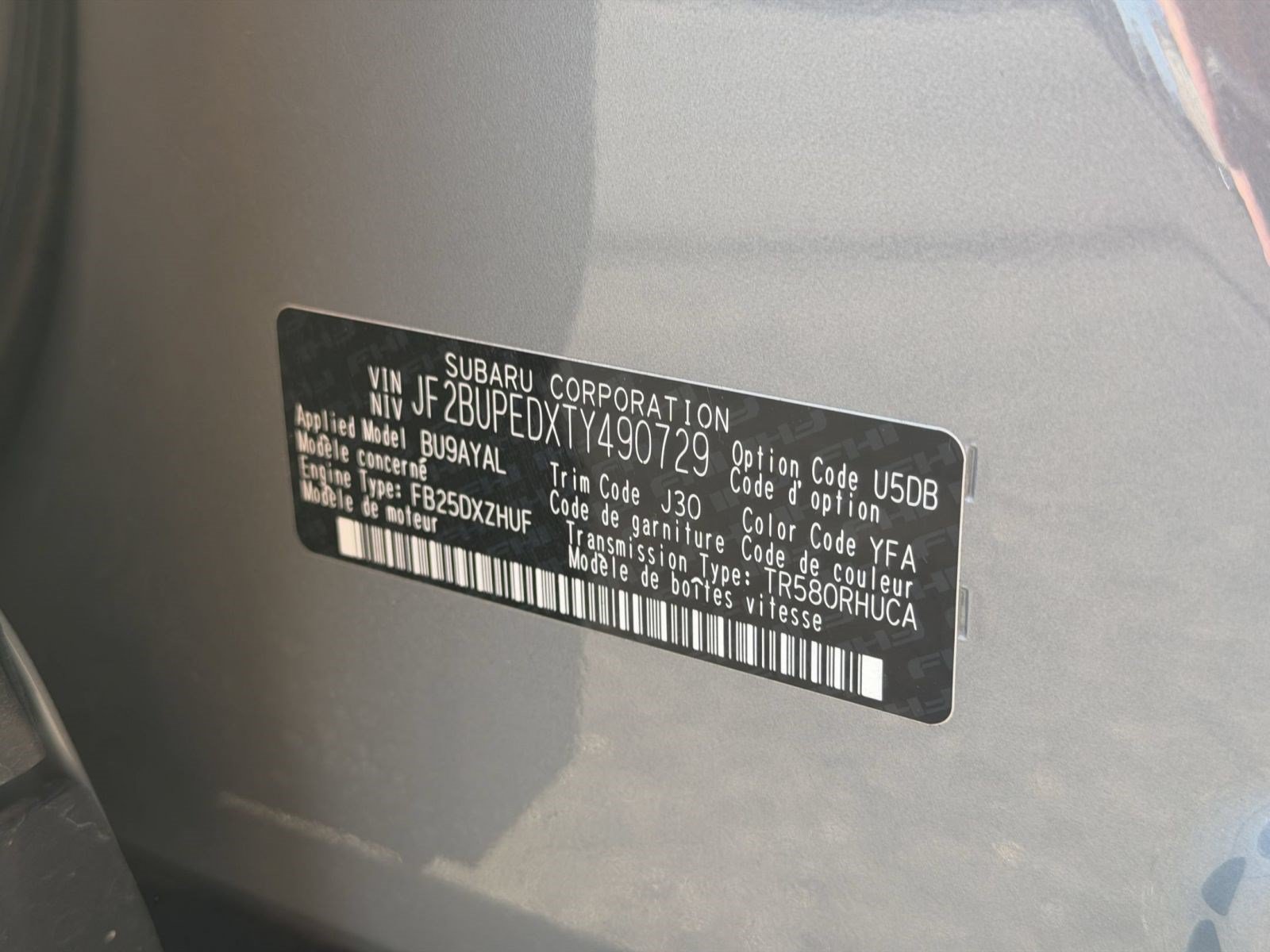 Certified 2026 Subaru Outback Touring AWD/4WD image 26