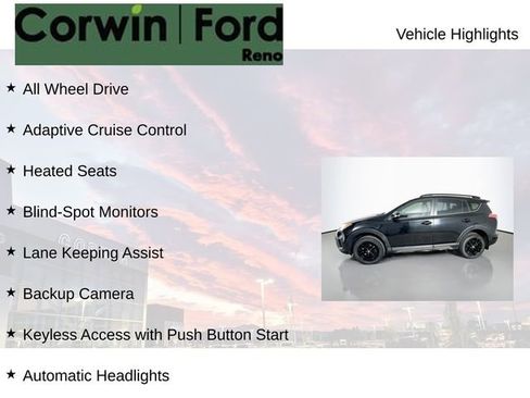Used 2018 Toyota RAV4 Adventure w/ Cold Weather Package AWD/4WD image 8