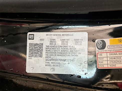 Used 2022 Chevrolet Camaro SS image 32