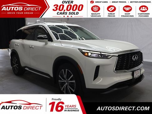 Used 2023 INFINITI QX60 Sensory w/ Cargo Package AWD/4WD image 1