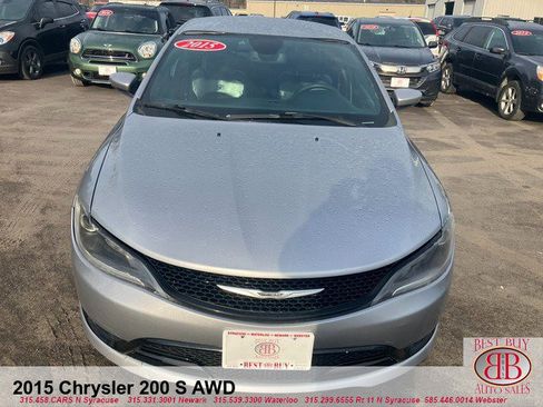 Used 2015 Chrysler 200 S w/ Navigation & Sound Group I AWD/4WD image 2