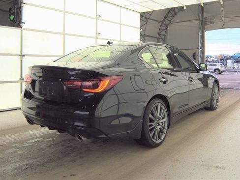 Used 2023 INFINITI Q50 Red Sport 400 w/ Black Opal Edition image 18