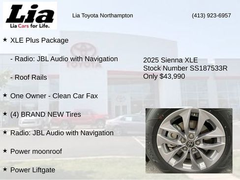 Used 2025 Toyota Sienna XLE image 7