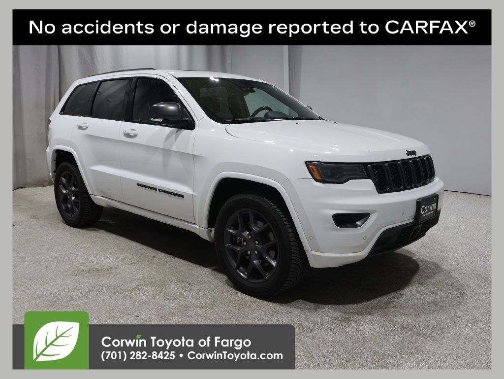 Used 2021 Jeep Grand Cherokee Limited w/ Quick Order Package 28K 80th AWD/4WD 360° Tour