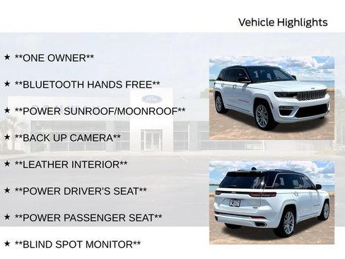 Used 2023 Jeep Grand Cherokee Summit w/ Advanced Protech Group IV AWD/4WD image 6