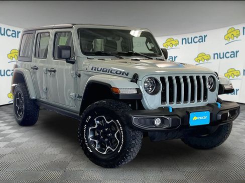 Used 2023 Jeep Wrangler Unlimited Rubicon 4xe w/ Cold Weather Group AWD/4WD image 1