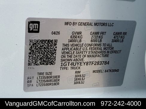 New 2026 GMC Sierra 3500 Denali Ultimate AWD/4WD image 25