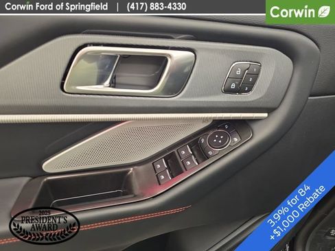 New 2026 Ford Explorer ST w/ Sun And Sound Package RWD image 43