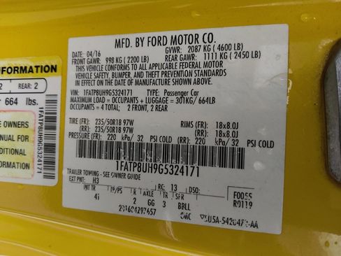 Used 2016 Ford Mustang Premium image 33