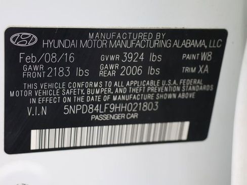Used 2017 Hyundai Elantra SE w/ SE A/T Tech Package 03 FWD image 29