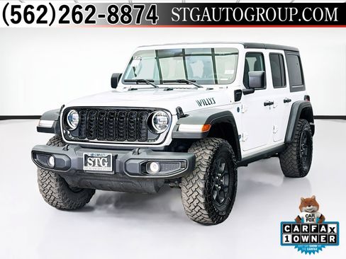Used 2025 Jeep Wrangler Unlimited Sport S 4xe AWD/4WD image 1