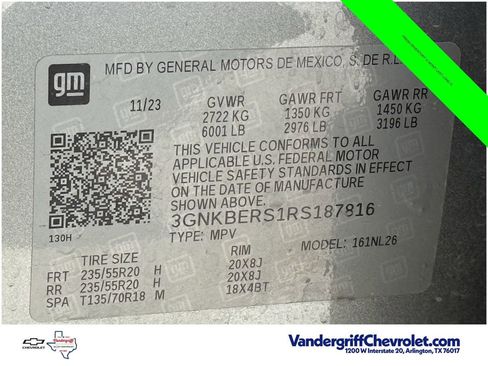 Used 2024 Chevrolet Blazer RS w/ Driver Confidence II Package FWD image 26