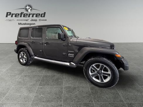 Used 2018 Jeep Wrangler Unlimited Sahara w/ Dual Top Group image 1