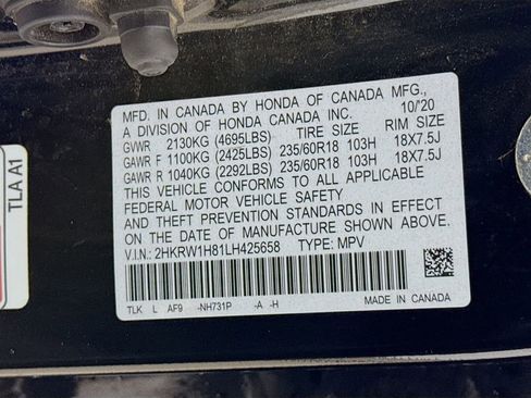 Used 2020 Honda CR-V EX-L image 32