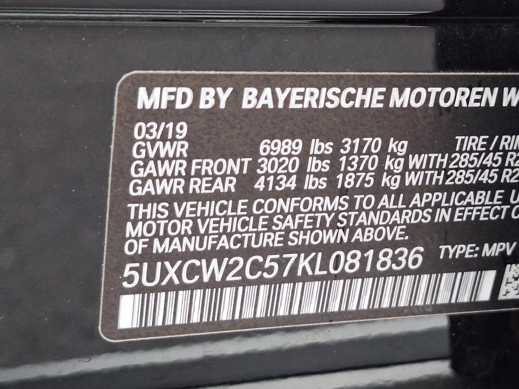Used 2019 BMW X7 xDrive40i w/ Luxury Seating Package AWD/4WD image 40
