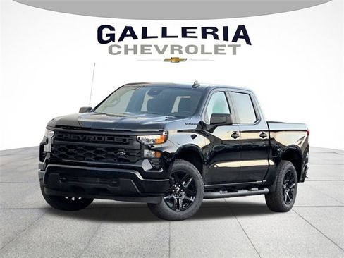 New 2026 Chevrolet Silverado 1500 Custom w/ Turbomax Blackout Package image 1