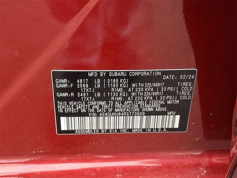 Used 2024 Subaru Crosstrek 2.5i Wilderness w/ Wilderness Package image 29