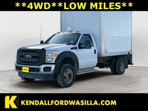 Used 2012 Ford F550 4x4 Regular Cab Super Duty w/ Payload Upgrade Pkg image 1
