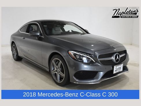 Used 2018 Mercedes-Benz C 300 4MATIC Coupe image 1