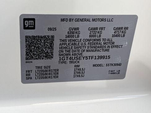 New 2026 GMC Sierra 3500 Pro w/ 1SA Pro Safety Plus Package image 17