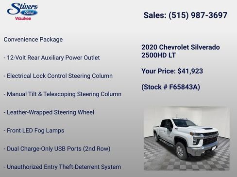 Used 2020 Chevrolet Silverado 2500 LT w/ All Star Edition AWD/4WD image 27