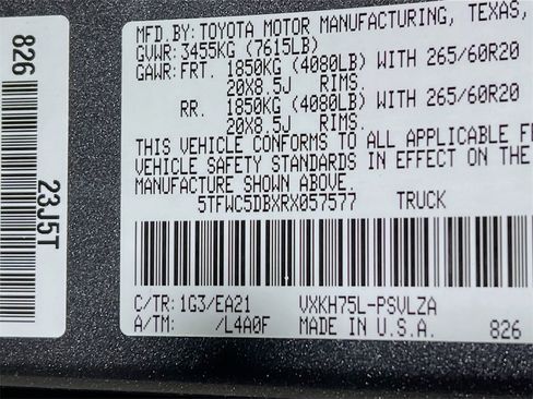 Used 2024 Toyota Tundra Limited w/ TRD Off-Road Package image 29