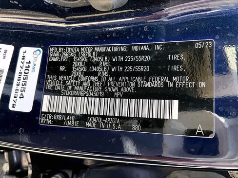 Used 2023 Toyota Highlander Platinum FWD image 36