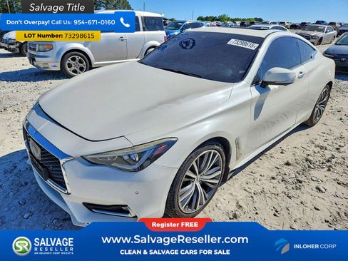 Used 2017 INFINITI Q60 3.0t w/ Premium Plus Package 3.0T AWD/4WD image 1