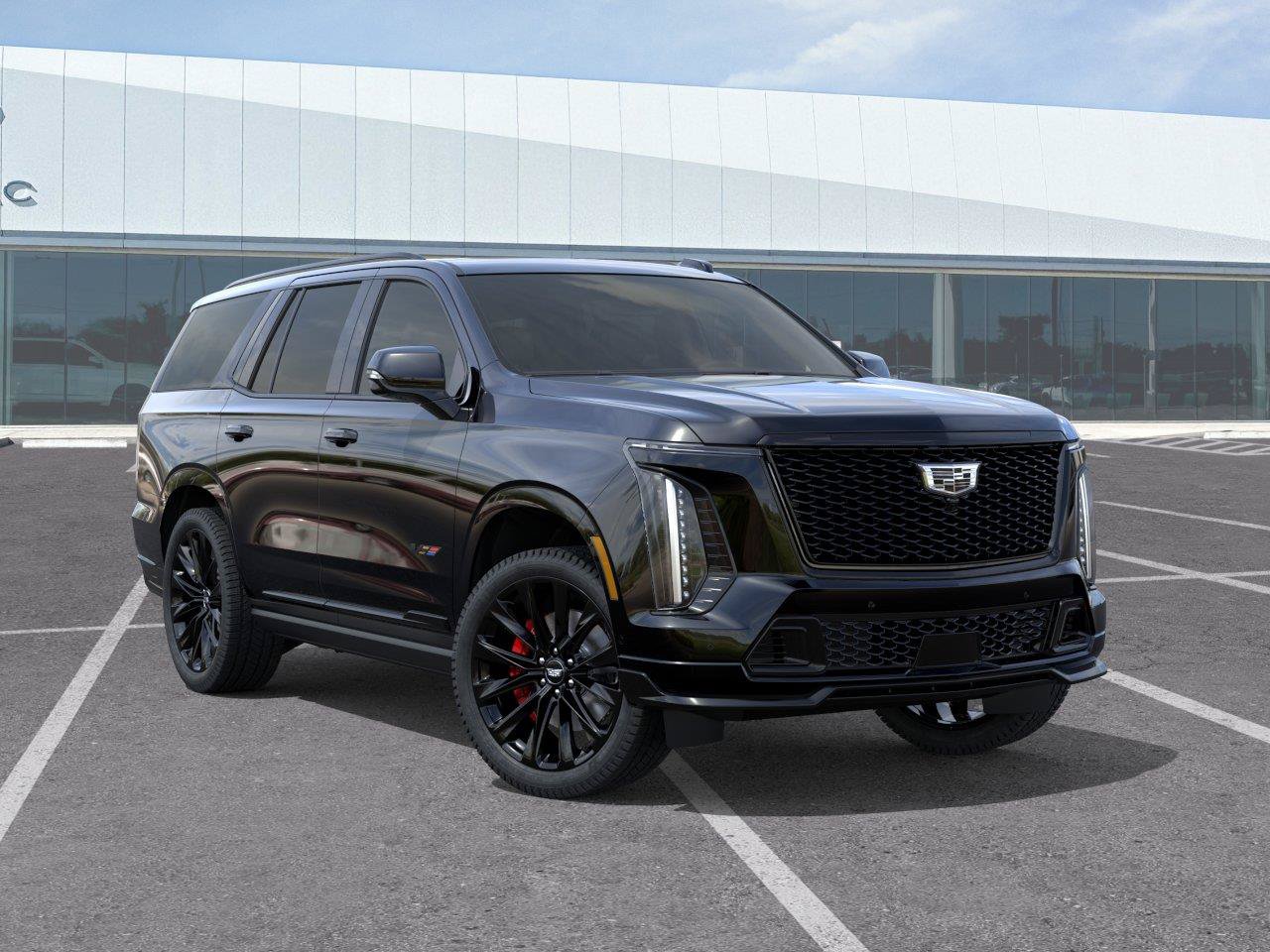 New 2026 Cadillac Escalade V w/ LPO, ONYX Package AWD/4WD image 8