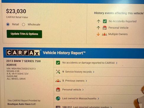 Used 2013 BMW ALPINA B7 xDrive image 56