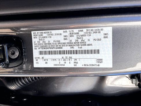 New 2025 Ford F150 STX w/ Equipment Group 200A image 20