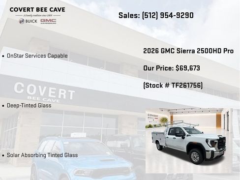 New 2026 GMC Sierra 2500 Pro w/ Convenience Package RWD image 26