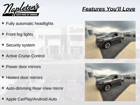 Used 2021 Jeep Compass Limited AWD/4WD image 4