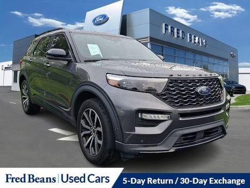Certified 2020 Ford Explorer ST w/ Premium Technology Package AWD/4WD image 1