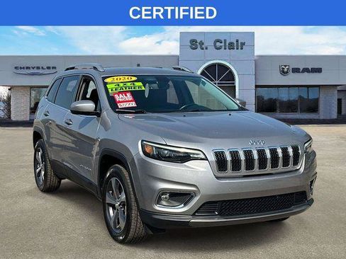 Certified 2020 Jeep Cherokee Limited AWD/4WD image 1